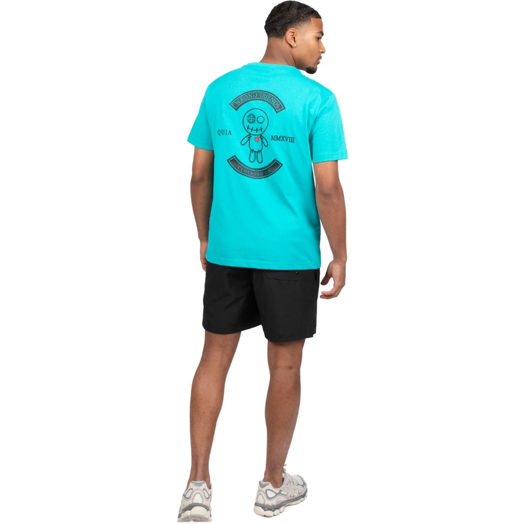 WRONG FRIENDS VERONA T-SHIRT T-SHIRTS TURQUOISE