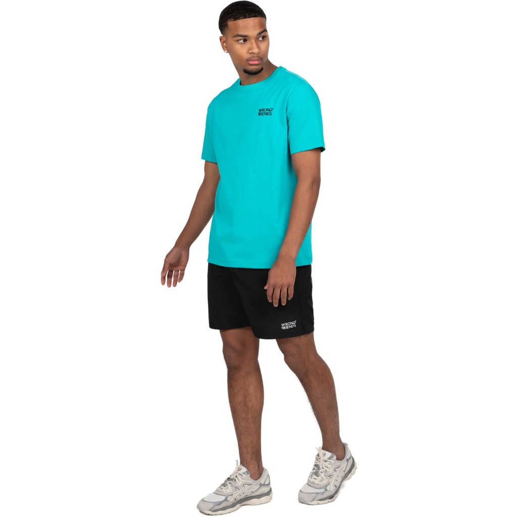 WRONG FRIENDS VERONA T-SHIRT T-SHIRTS TURQUOISE