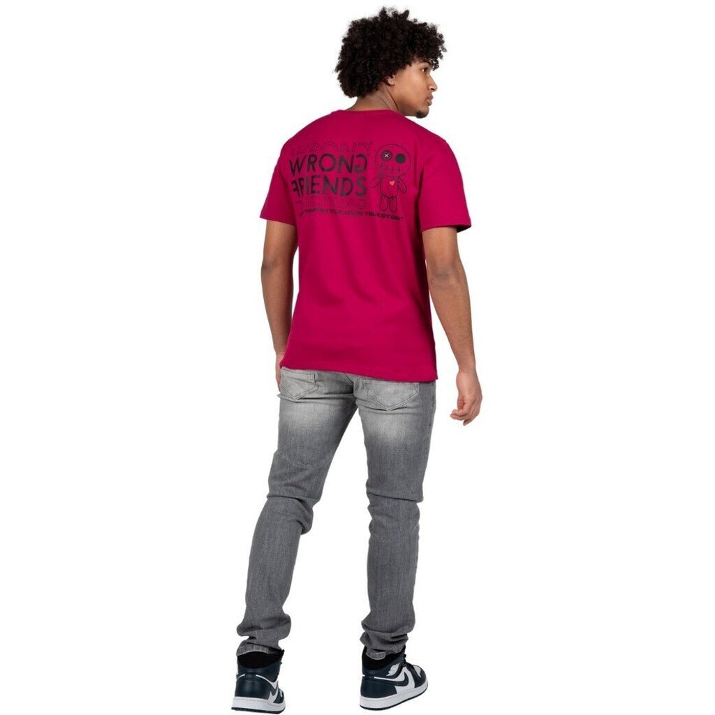 VICHY T - SHIRT - CHERRY - WRONG FRIENDS