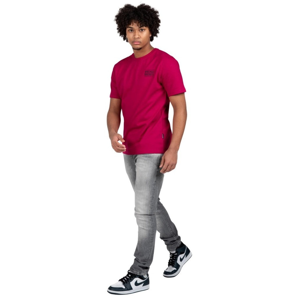 WRONG FRIENDS VICHY T-SHIRT T-SHIRTS CHERRY