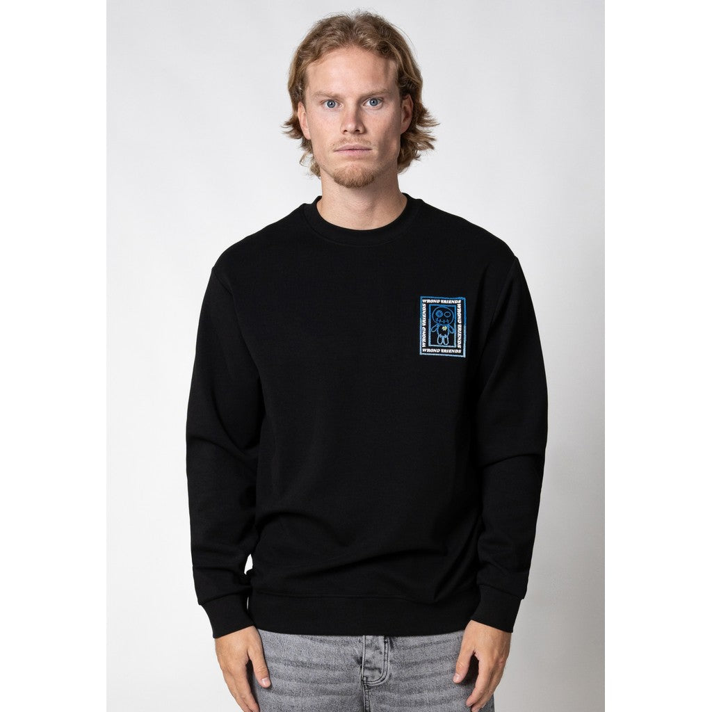 WRONG FRIENDS VIENNA SWEATER SWEATERS BLACK