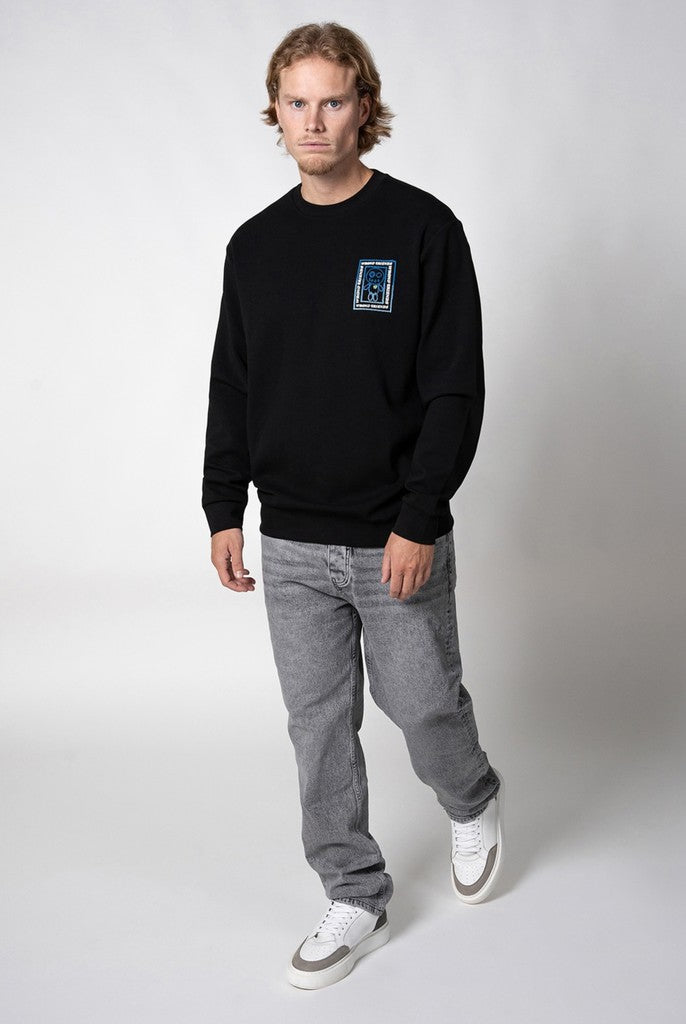 WRONG FRIENDS VIENNA SWEATER SWEATERS BLACK