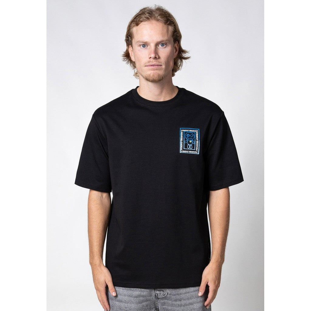WRONG FRIENDS VIENNA T-SHIRT T-SHIRTS BLACK