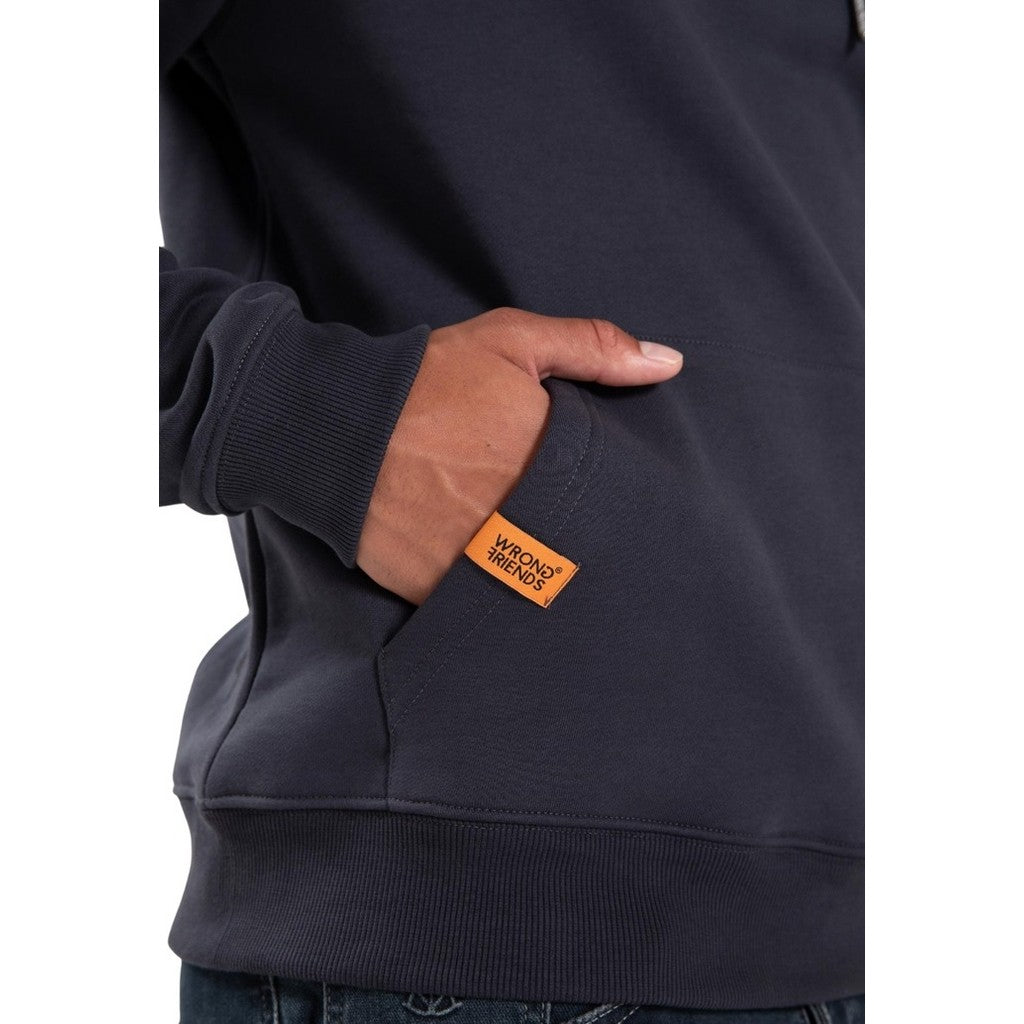 WRONG FRIENDS VIGO HOODIE HOODIES ANTHRACITE