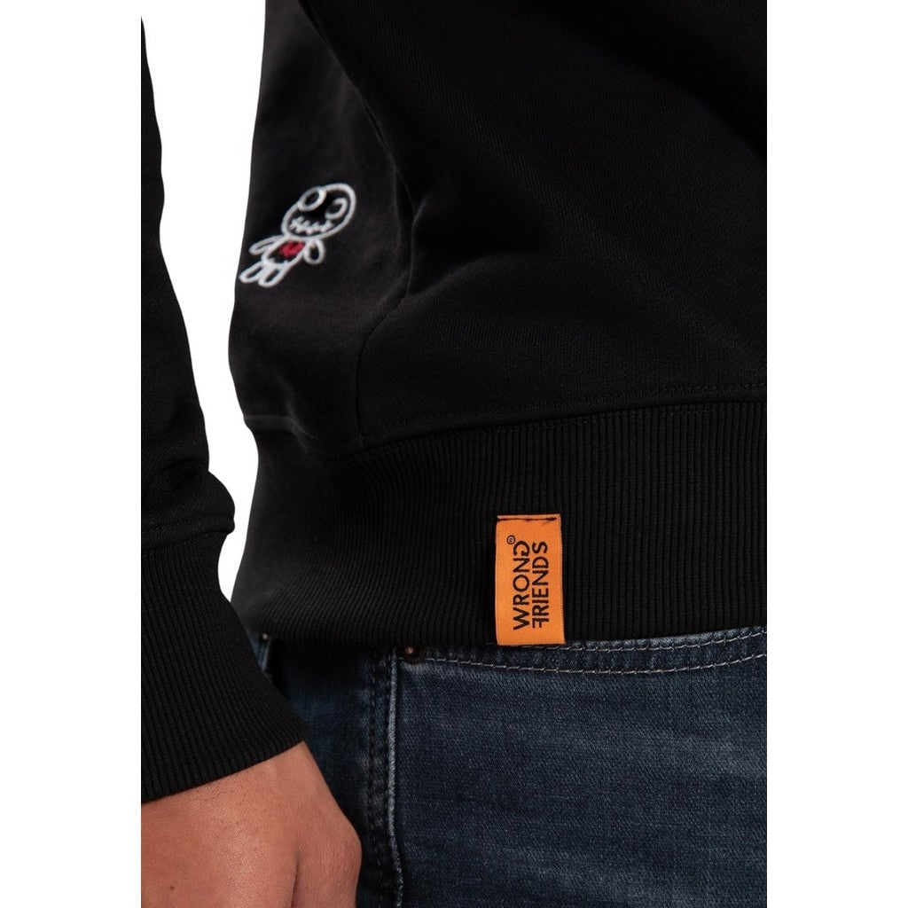 WRONG FRIENDS VIGO SWEATER SWEATERS BLACK