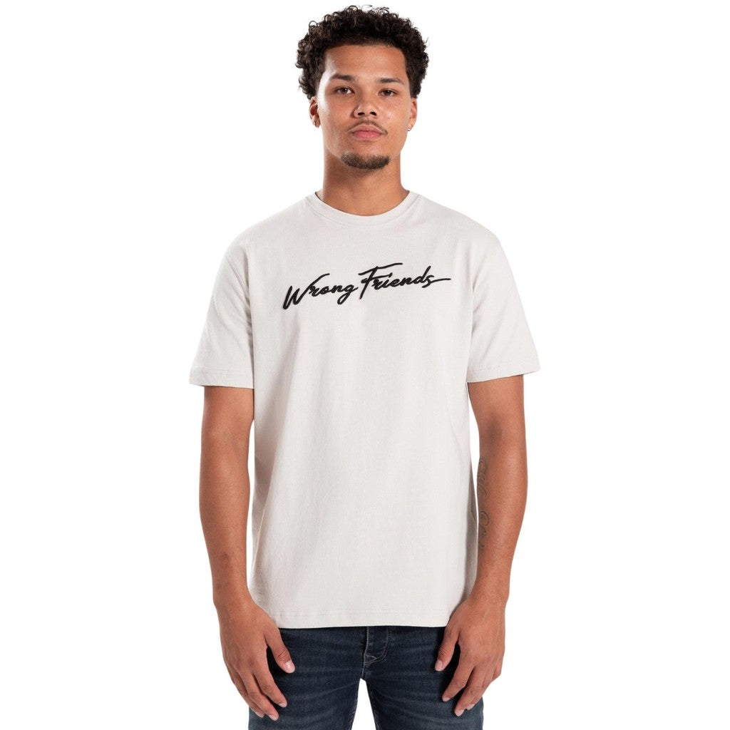 WRONG FRIENDS VIGO T-SHIRT LIGHT GREY