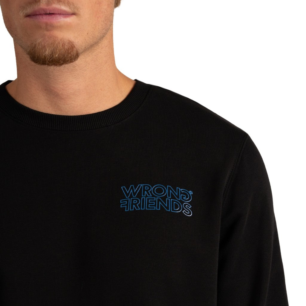 WRONG FRIENDS WALDEN SWEATER SWEATERS BLACK