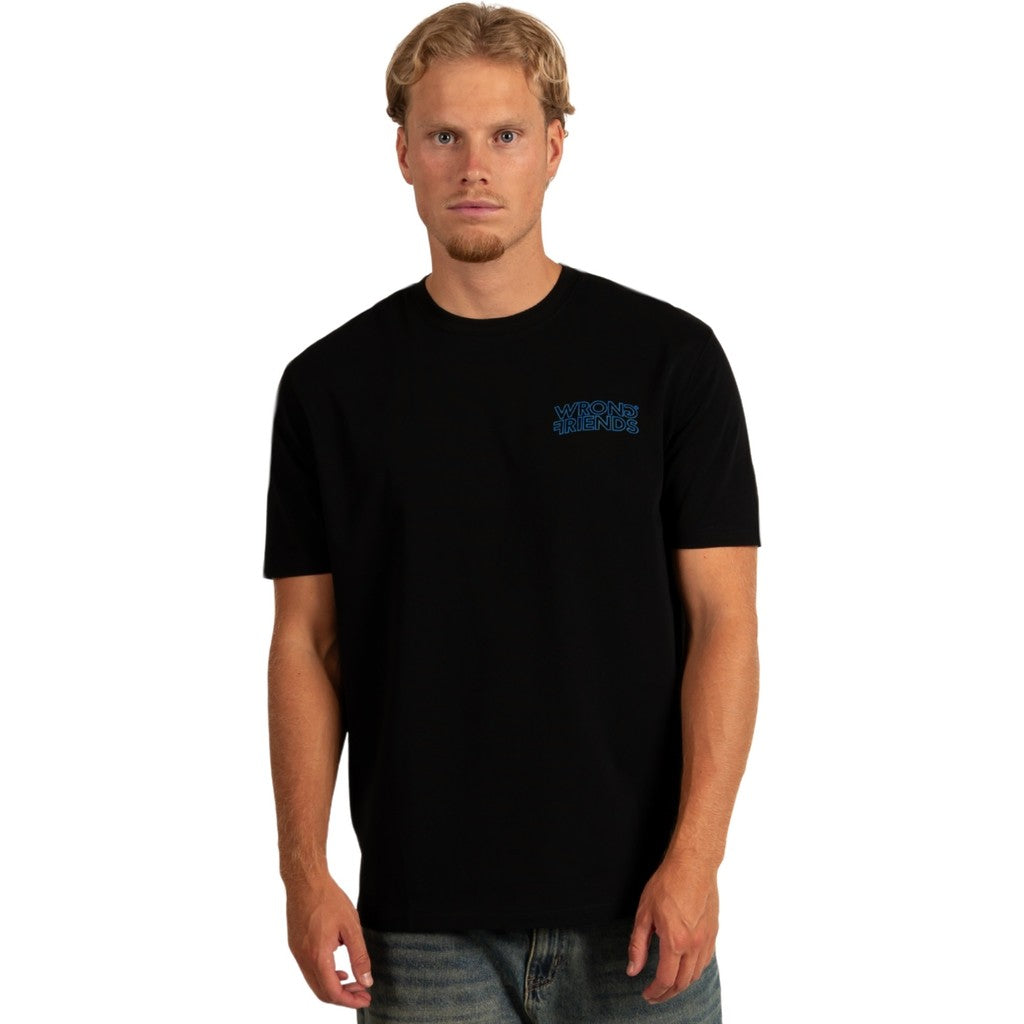 WRONG FRIENDS WALDEN T-SHIRT T-SHIRTS BLACK
