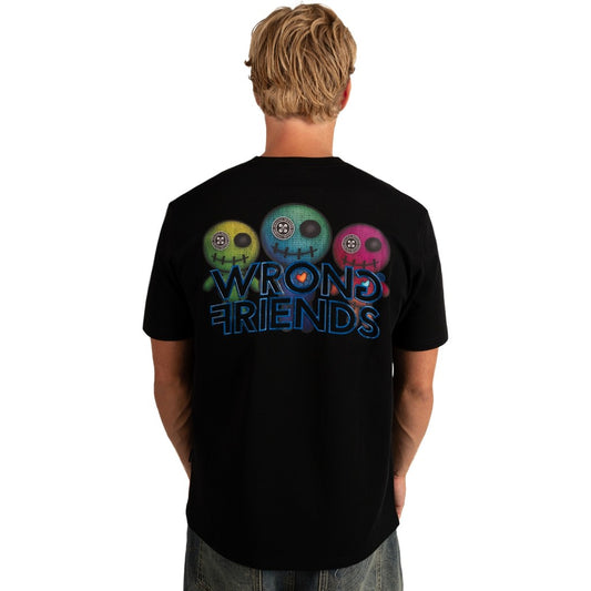 WRONG FRIENDS WALDEN T-SHIRT T-SHIRTS BLACK
