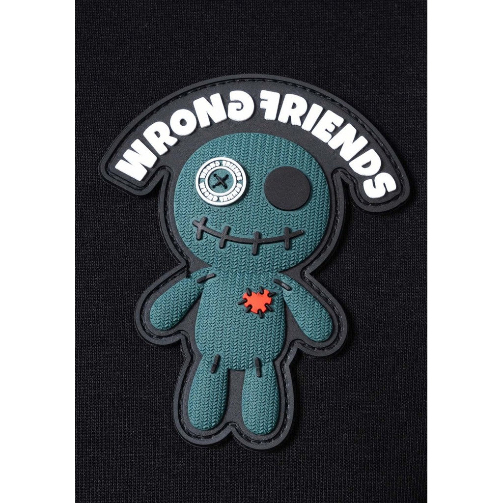 WRONG FRIENDS WARREN T-SHIRT T-SHIRTS BLACK