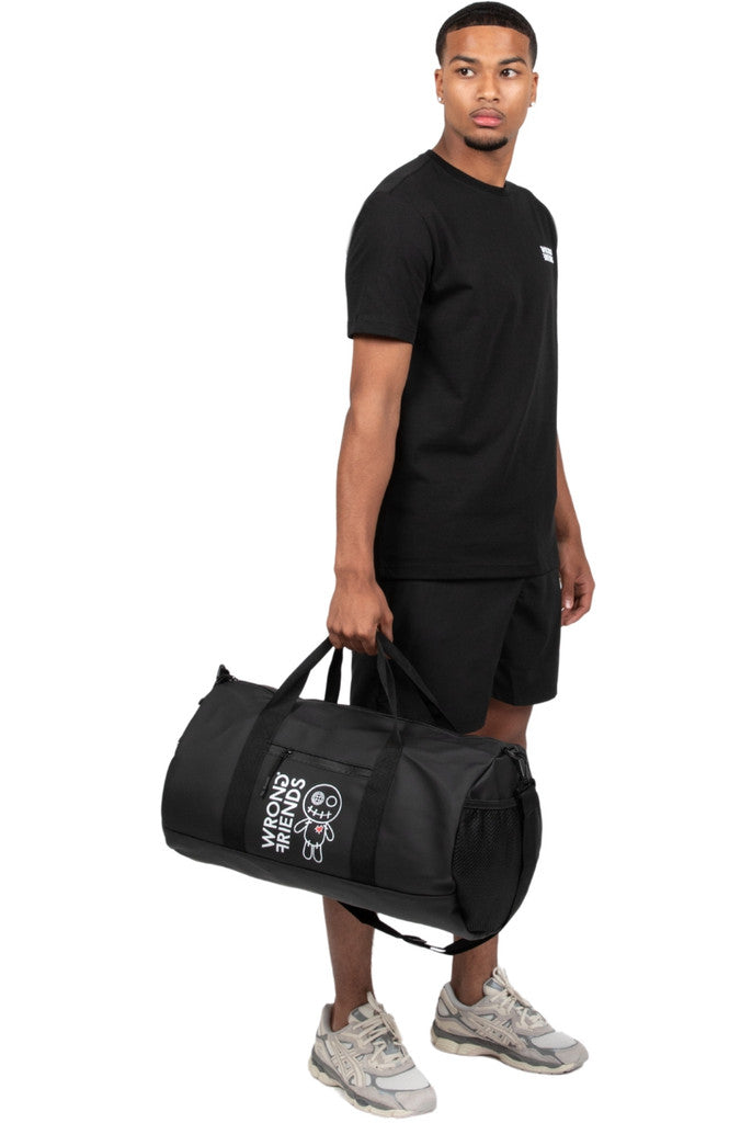 WRONG FRIENDS WEEKENDER BAG ACCESSORIES BLACK