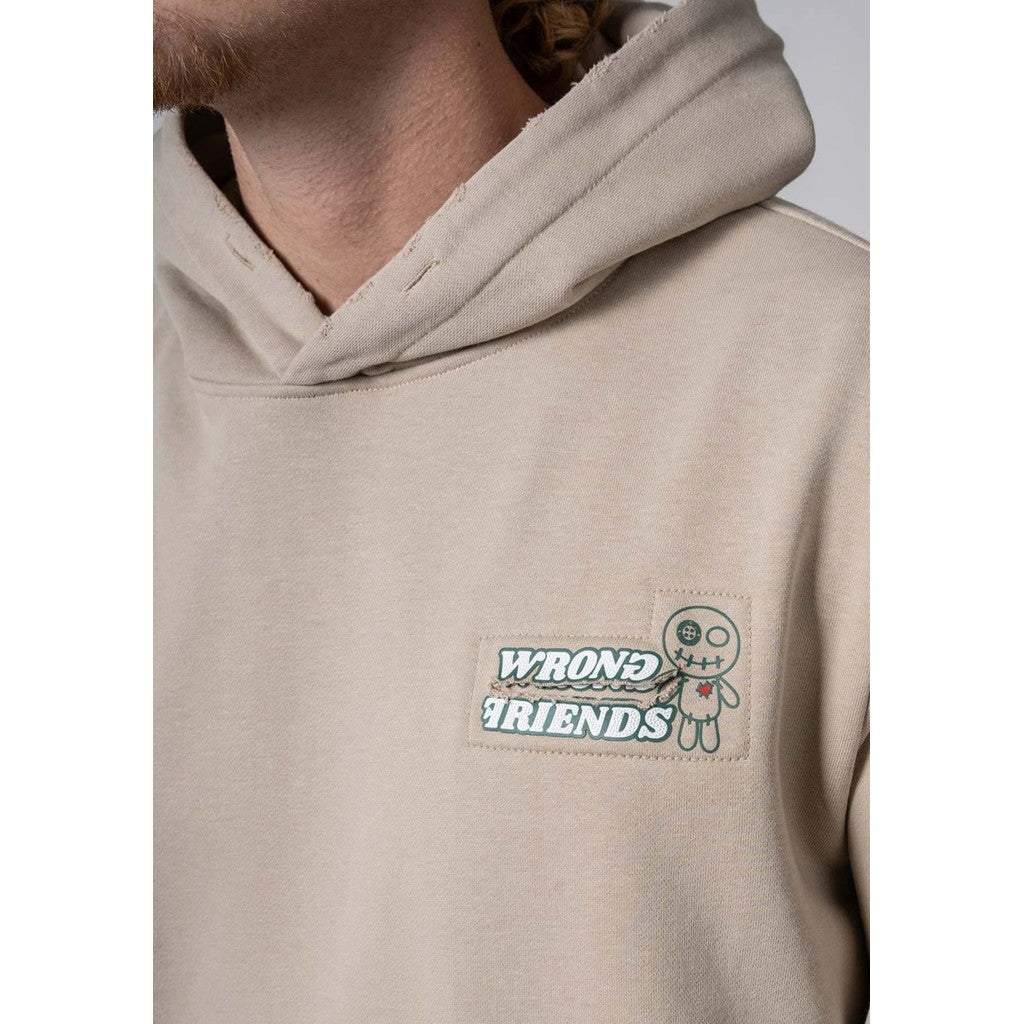 WRONG FRIENDS ZAMAYA HOODIE HOODIES SAND