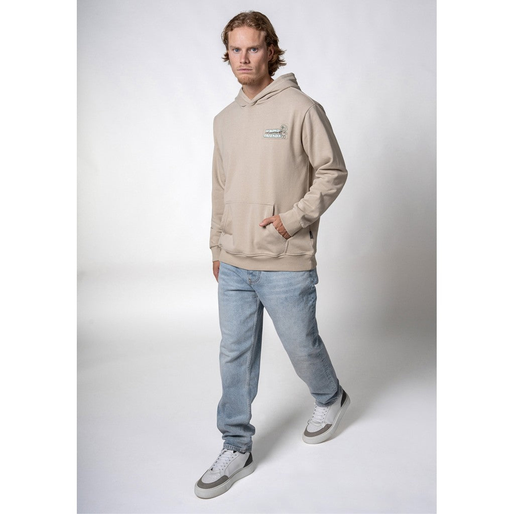 WRONG FRIENDS ZAMAYA HOODIE HOODIES SAND