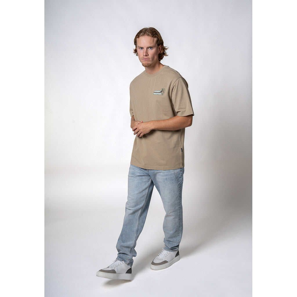 WRONG FRIENDS ZAMAYA T-SHIRT T-SHIRTS SAND