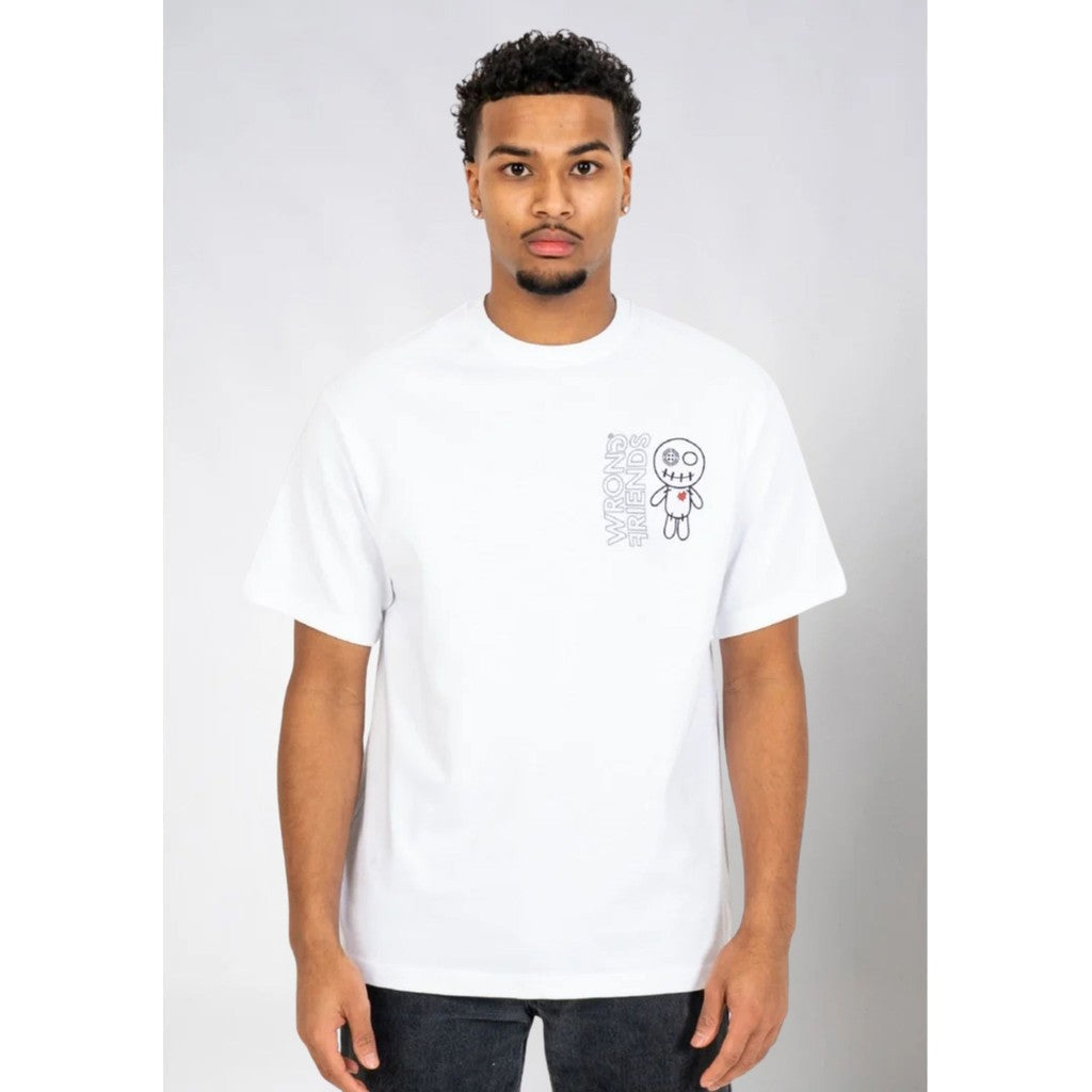 WRONG FRIENDS ZICAT T-SHIRT T-SHIRTS WHITE