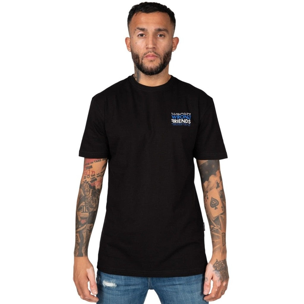 WRONG FRIENDS ABU DHABI T-SHIRT T-SHIRTS BLACK