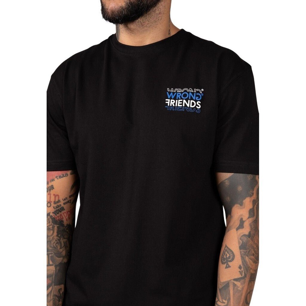 ABU DHABI T - SHIRT - BLACK - WRONG FRIENDS