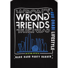 WRONG FRIENDS ABU DHABI T-SHIRT T-SHIRTS BLACK