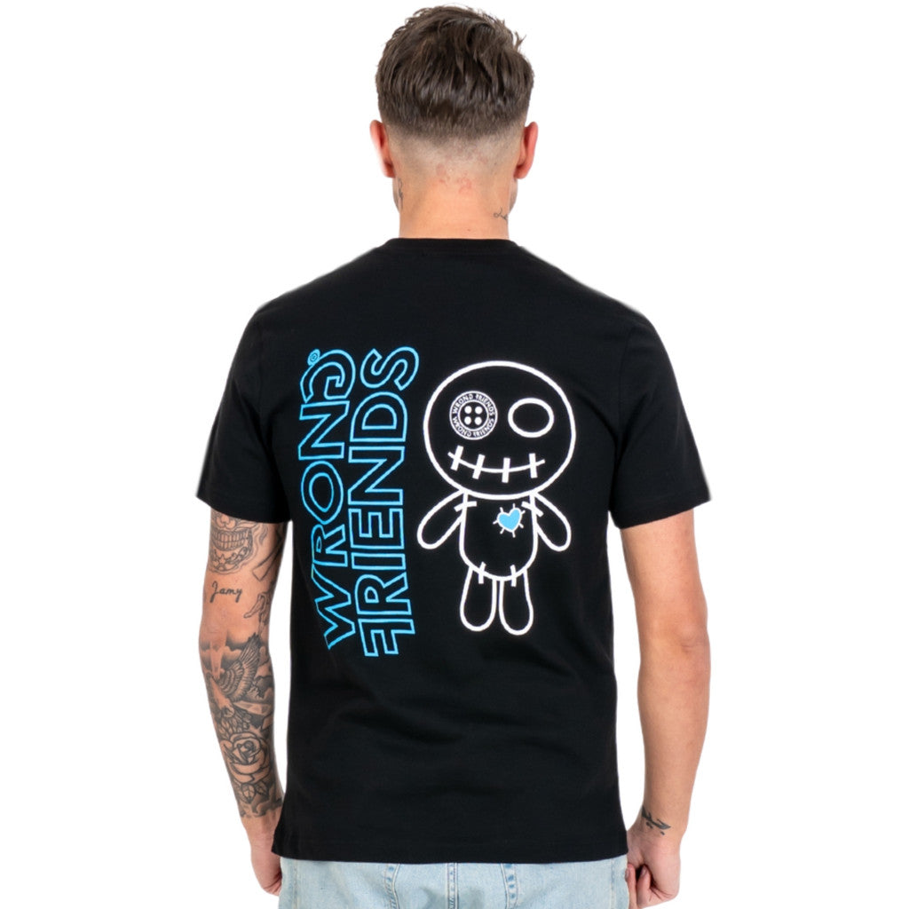 WRONG FRIENDS AKRON T-SHIRT T-SHIRTS BLACK