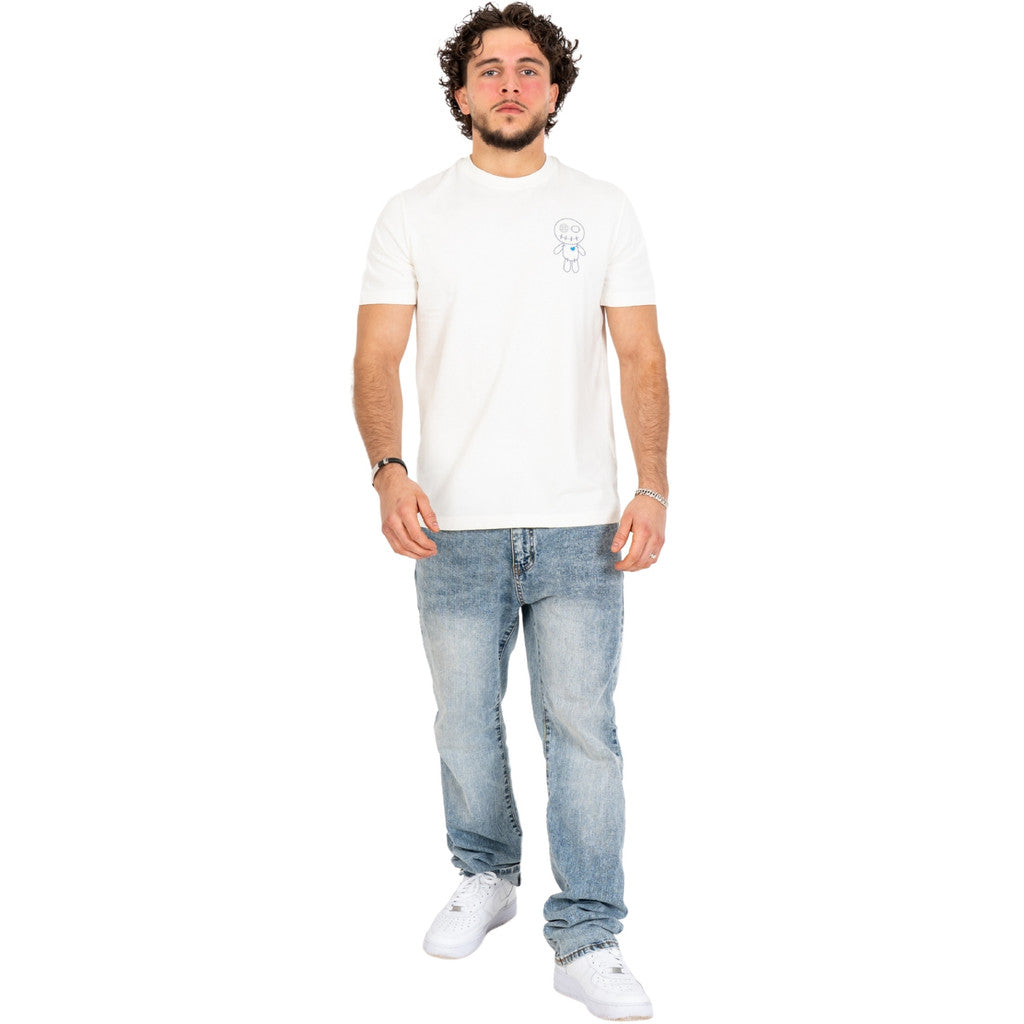 WRONG FRIENDS AKRON T-SHIRT T-SHIRTS COCONUT WHITE