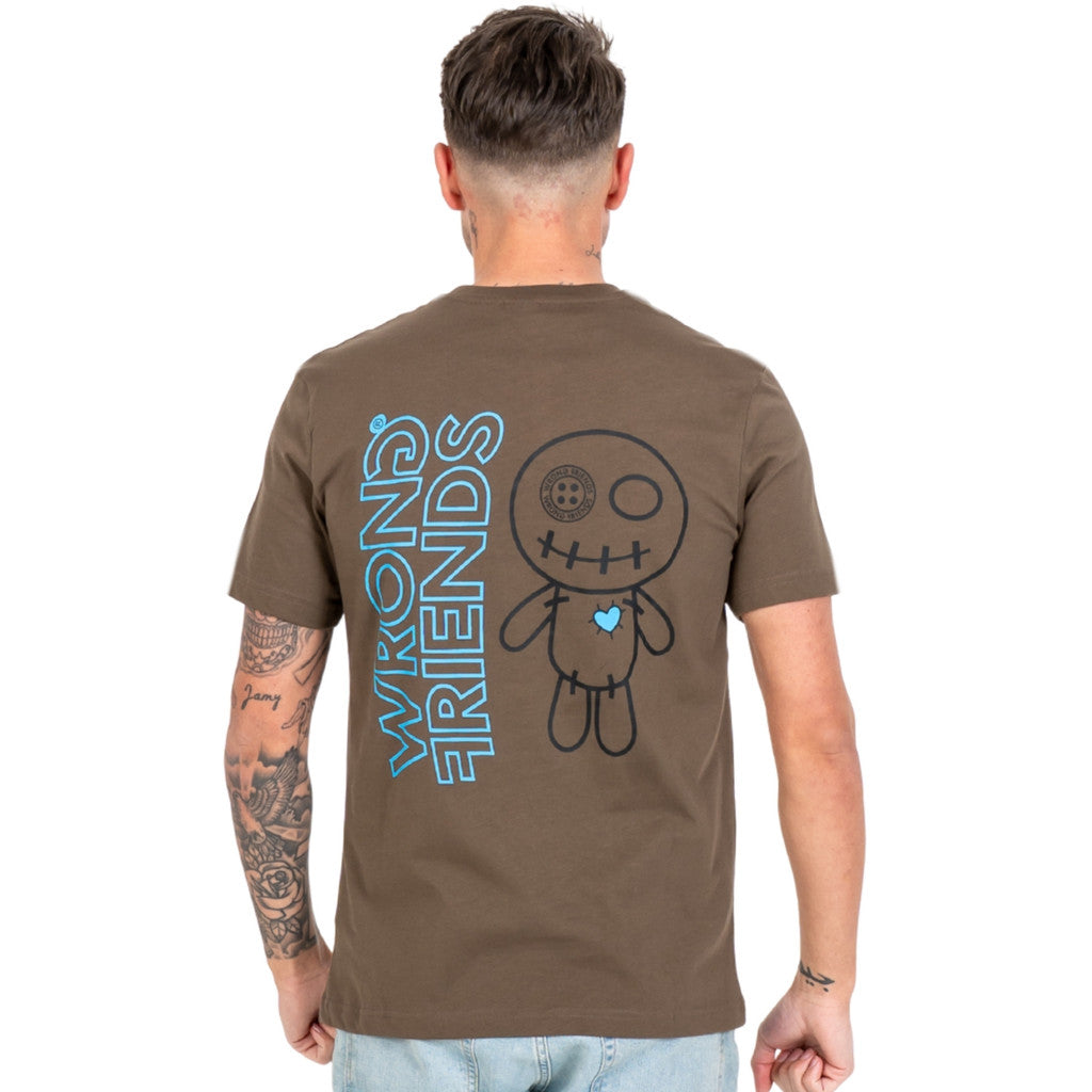 WRONG FRIENDS AKRON T-SHIRT T-SHIRTS KHAKI