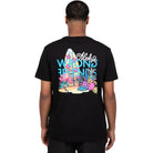 WRONG FRIENDS ALOHA T-SHIRT T-SHIRTS BLACK