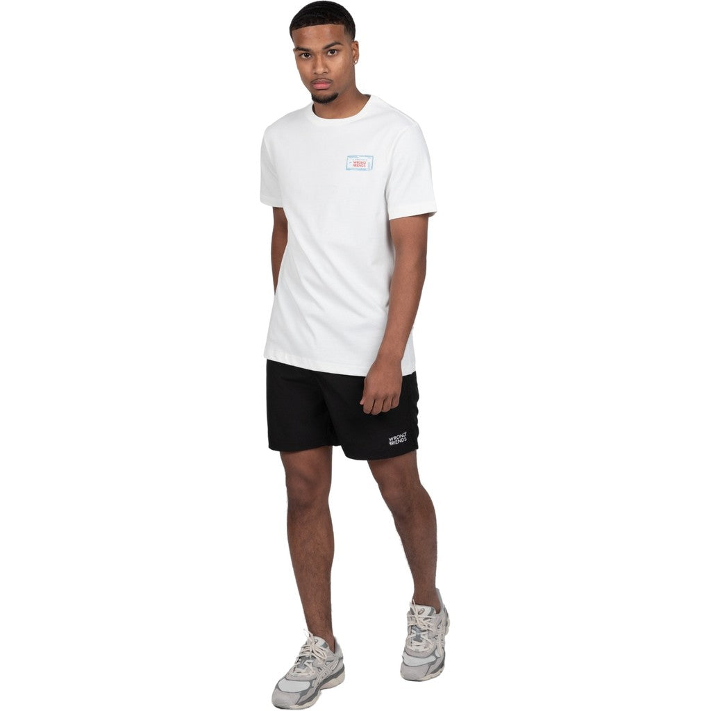 WRONG FRIENDS ALOHA T-SHIRT T-SHIRTS COCONUT WHITE