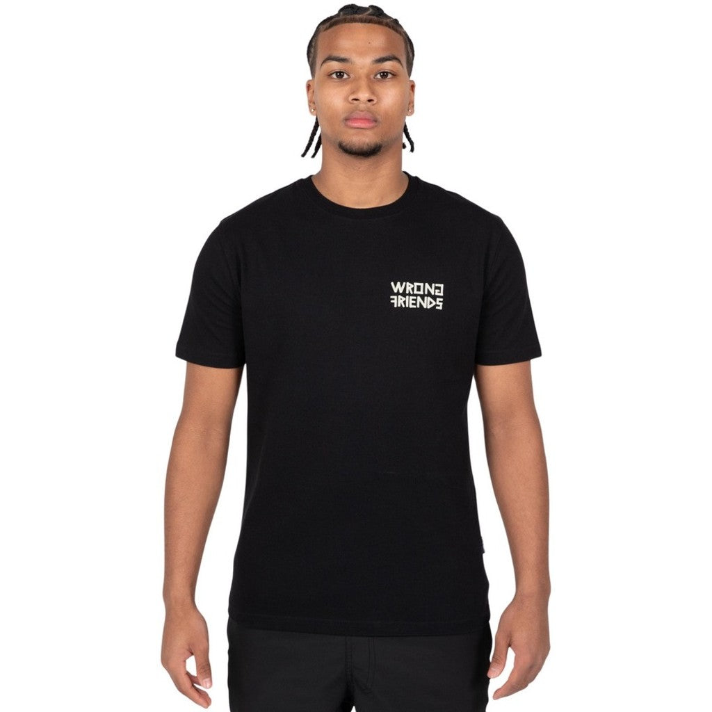 WRONG FRIENDS ARGOS T-SHIRT T-SHIRTS BLACK
