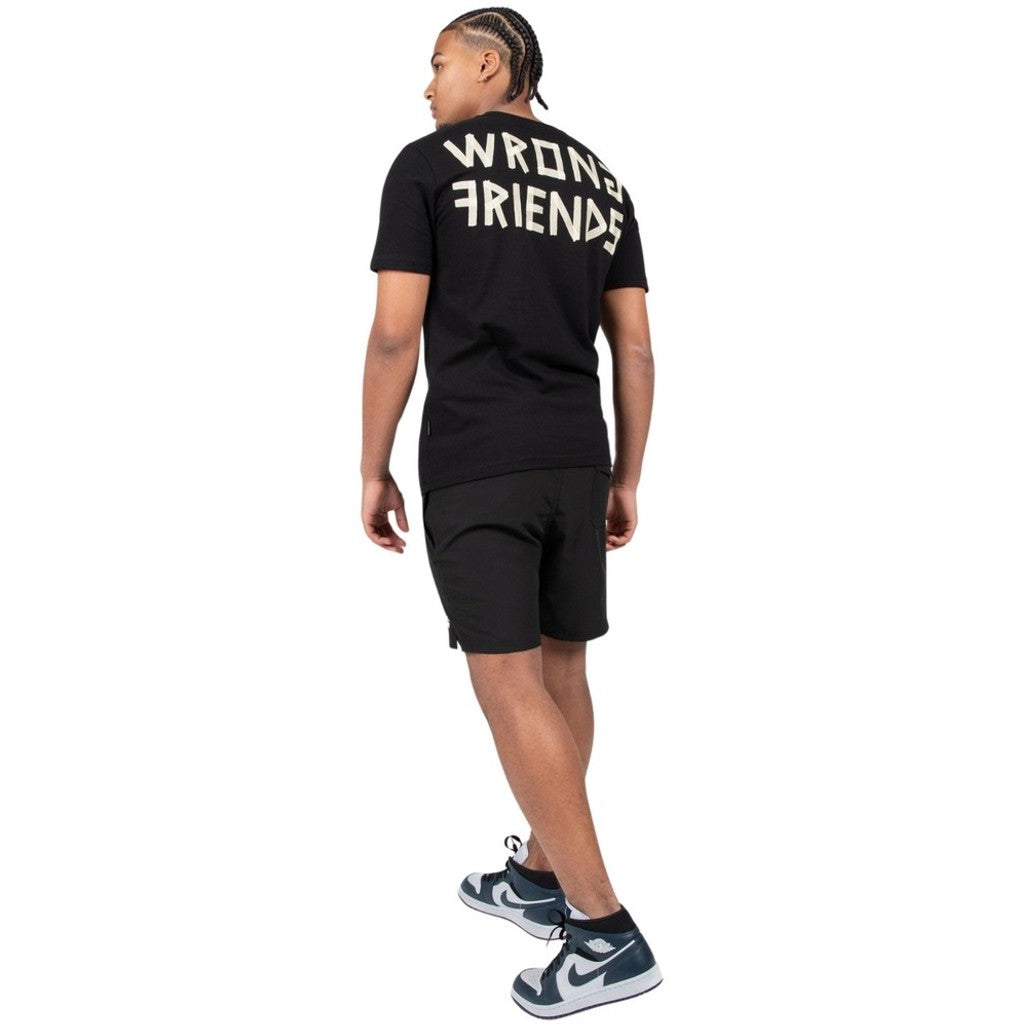 WRONG FRIENDS ARGOS T-SHIRT T-SHIRTS BLACK