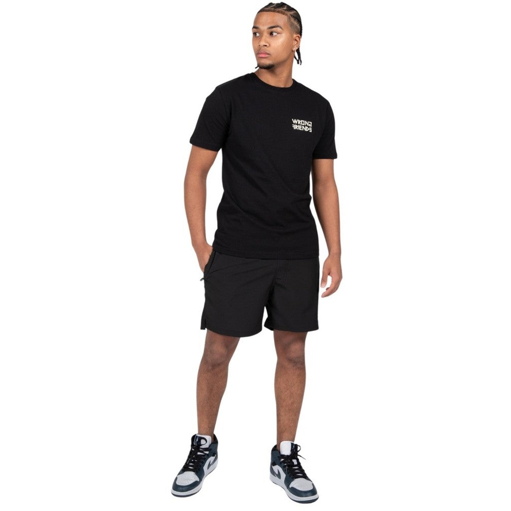 WRONG FRIENDS ARGOS T-SHIRT T-SHIRTS BLACK