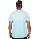 WRONG FRIENDS ARGOS T-SHIRT T-SHIRTS LIGHT BLUE