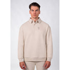 WRONG FRIENDS ASTI POLO SWEATER SWEATERS SAND