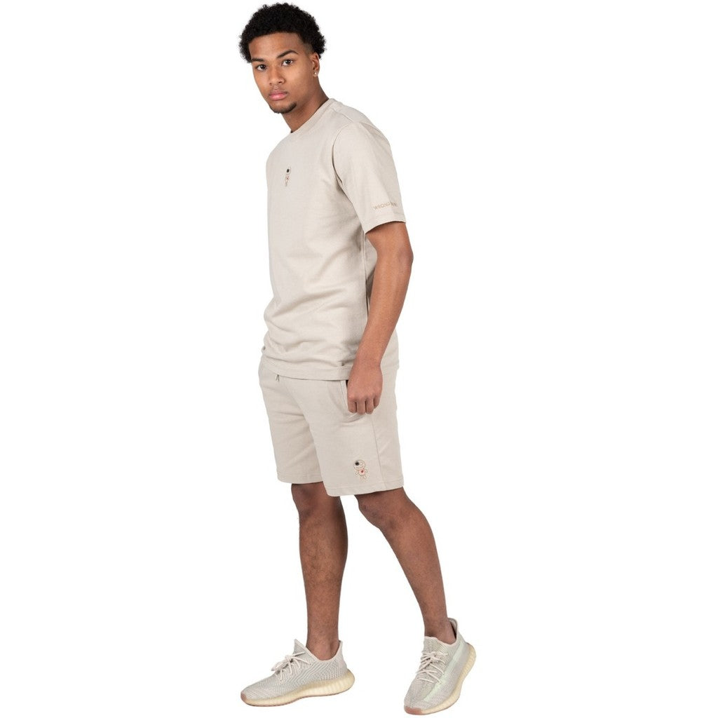 WRONG FRIENDS ASTI SHORTS SHORTS PASTEL BEIGE