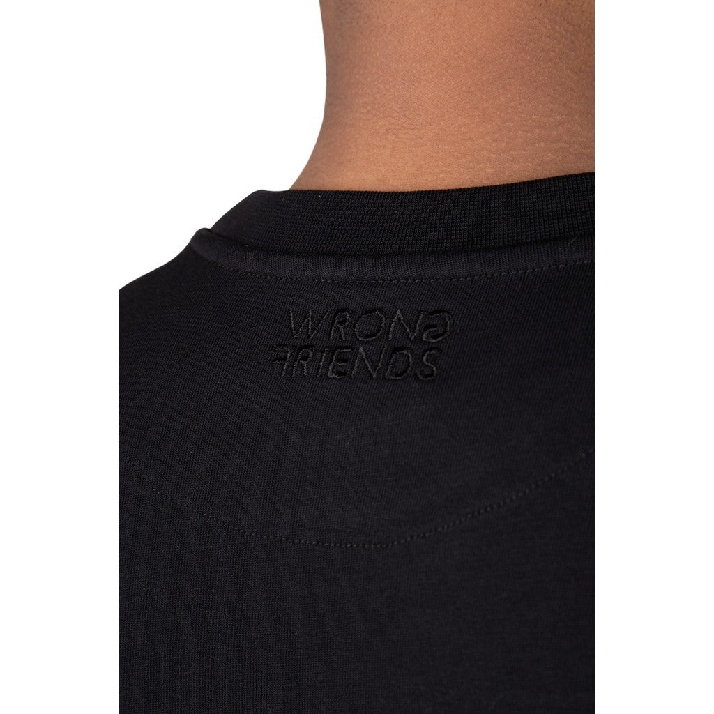 WRONG FRIENDS ASTI T-SHIRT T-SHIRTS BLACK