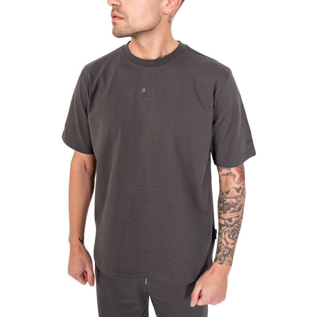 WRONG FRIENDS ASTI T-SHIRT T-SHIRTS STONE GREY