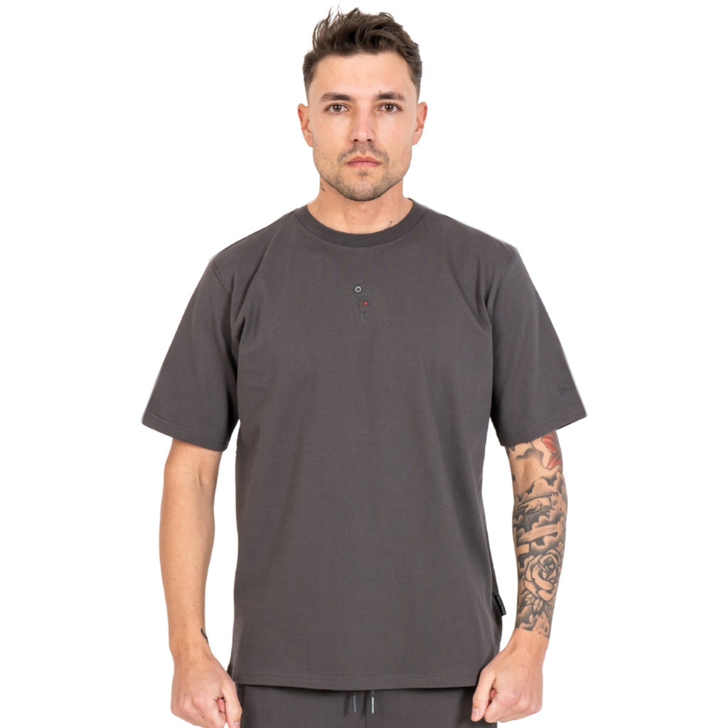 WRONG FRIENDS ASTI T-SHIRT T-SHIRTS STONE GREY