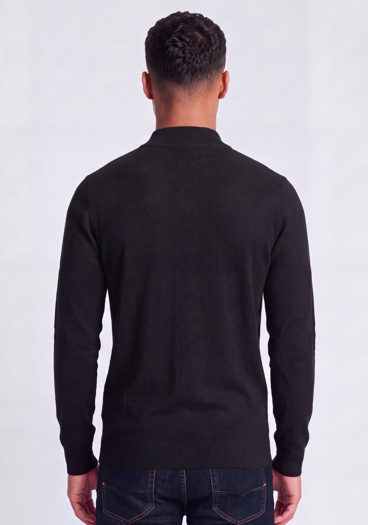 WRONG FRIENDS AYDEN TURTLENECK SWEATERS BLACK