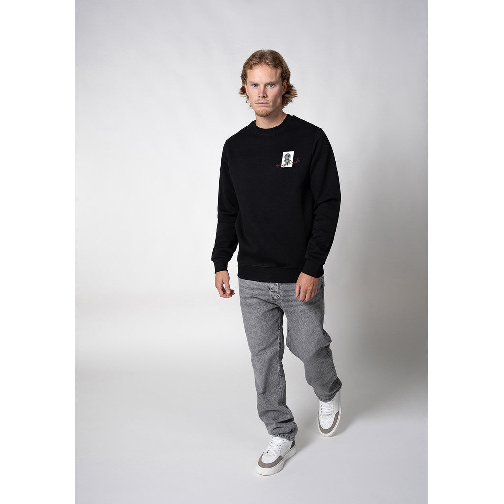 WRONG FRIENDS BALTIMORE SWEATER SWEATERS BLACK