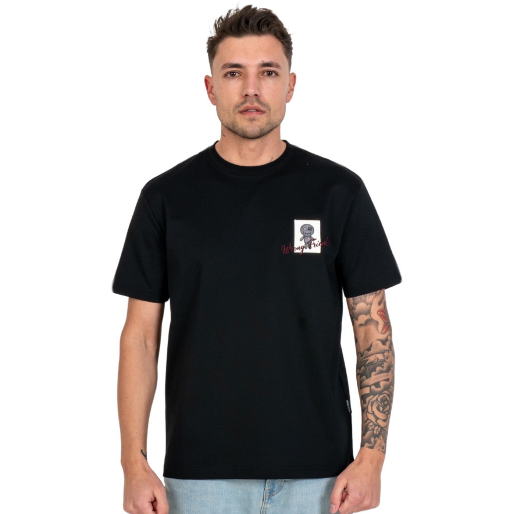 WRONG FRIENDS BALTIMORE T-SHIRT T-SHIRTS BLACK