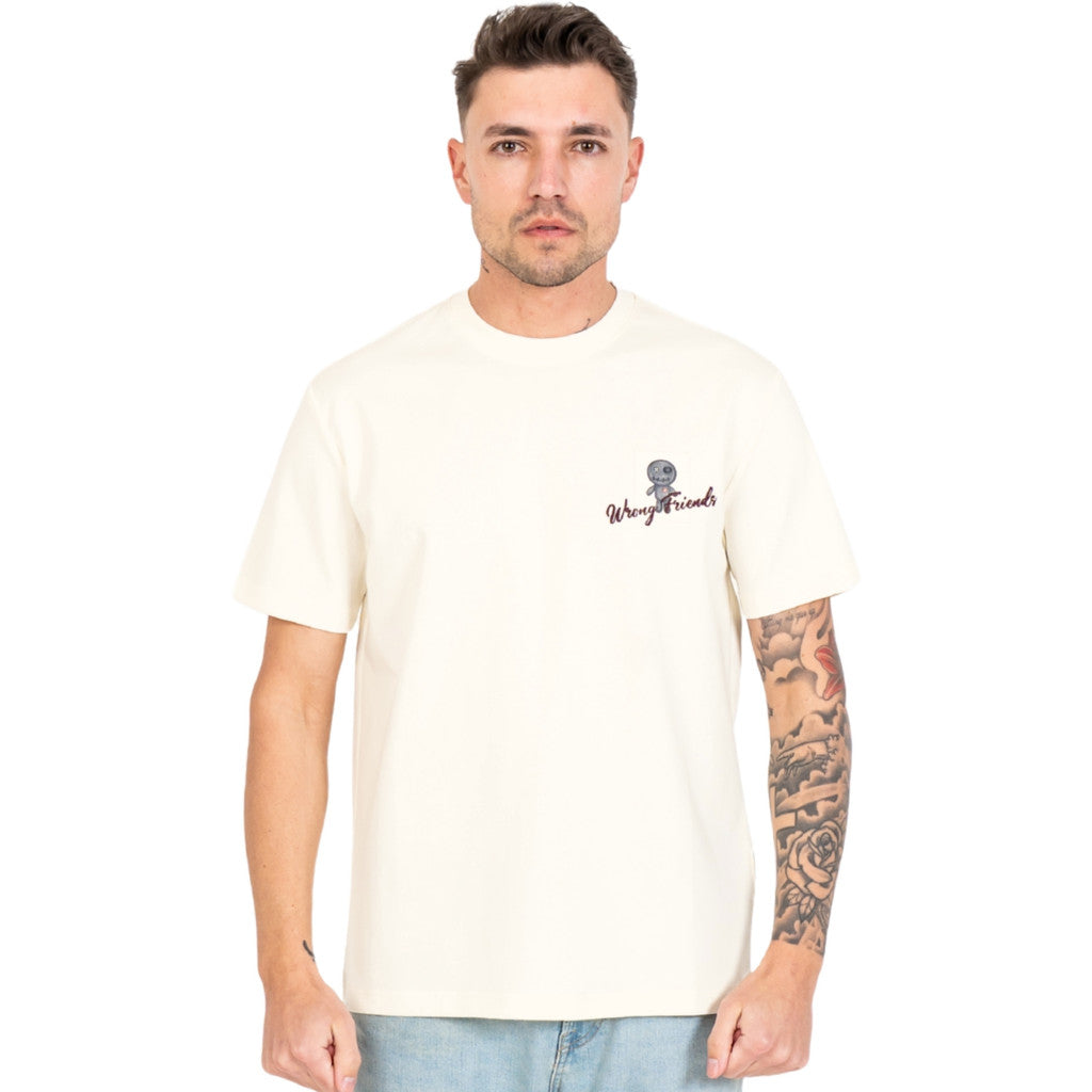 WRONG FRIENDS BALTIMORE T-SHIRT T-SHIRTS COCONUT WHITE