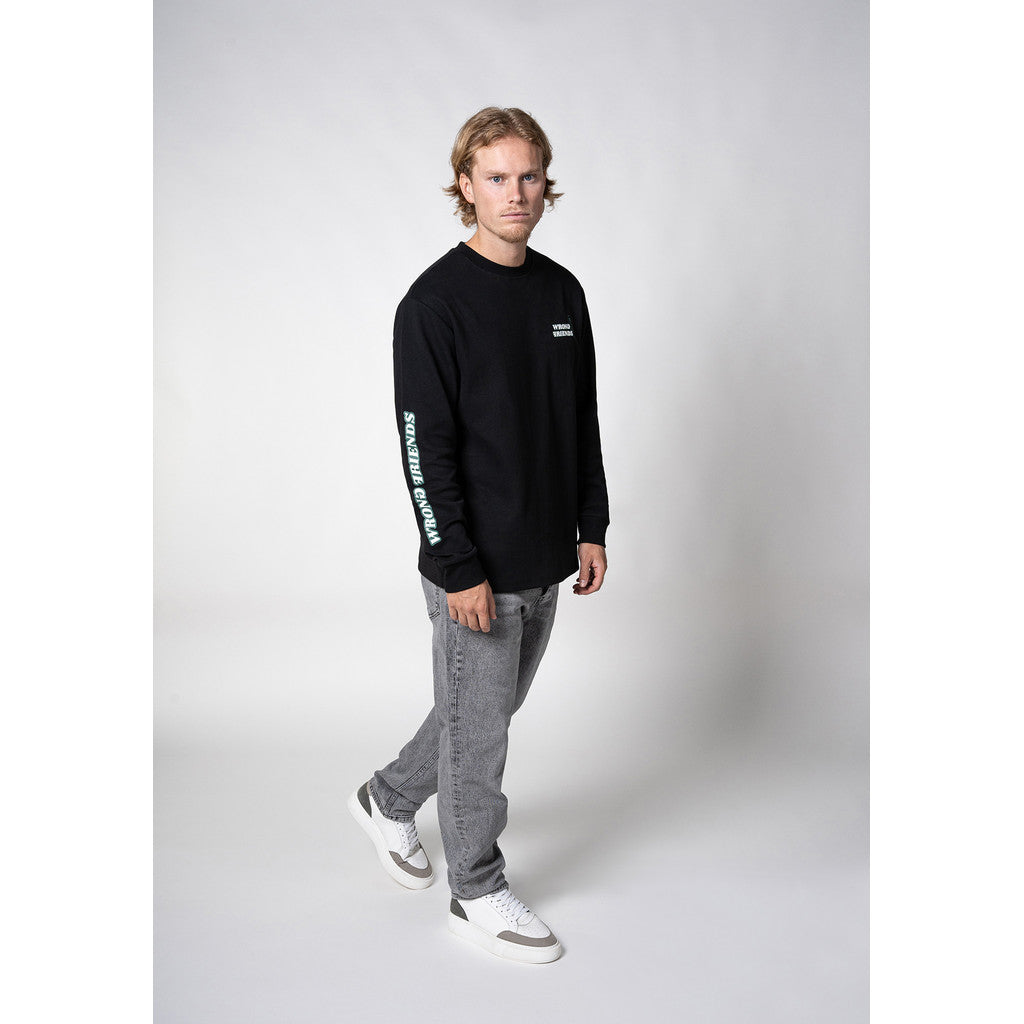 WRONG FRIENDS BELLINGHAM LONGSLEEVE LONGSLEEVES BLACK