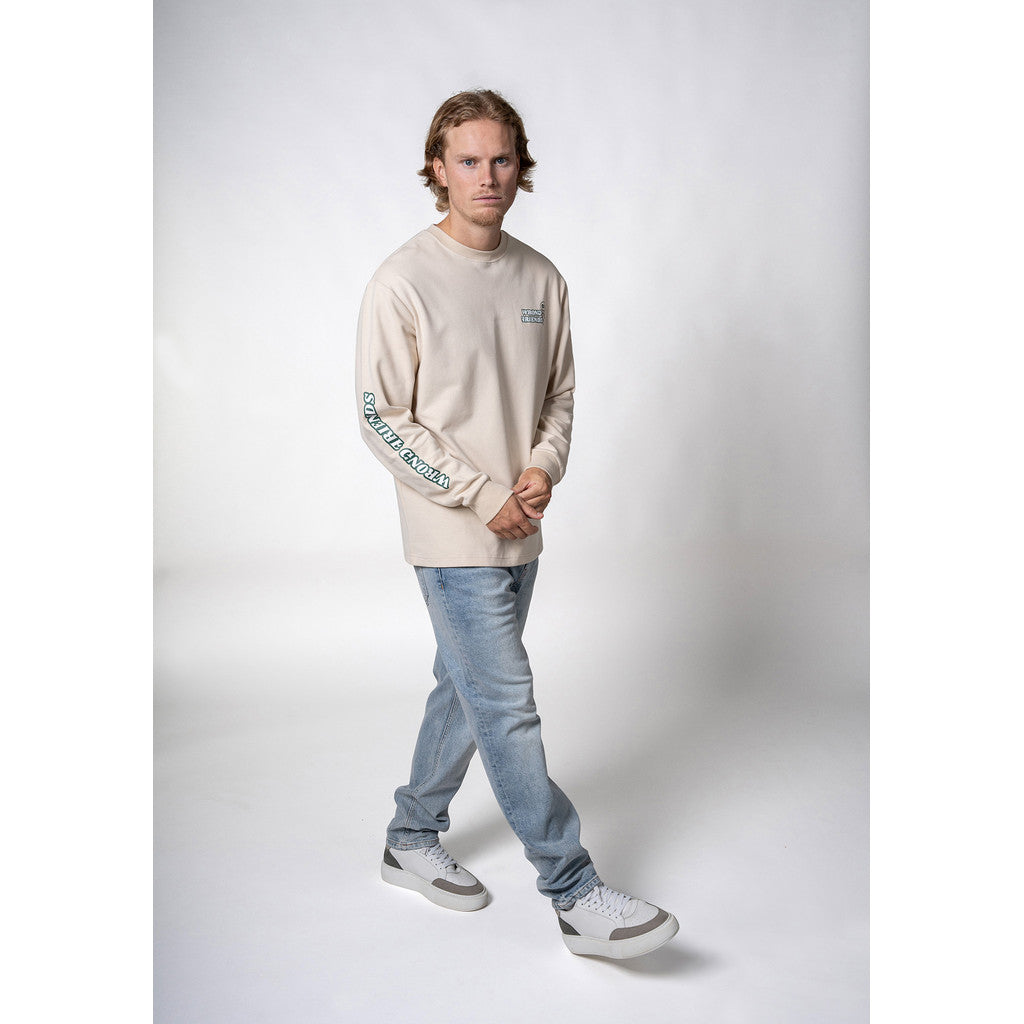 WRONG FRIENDS BELLINGHAM LONGSLEEVE LONGSLEEVES SAND