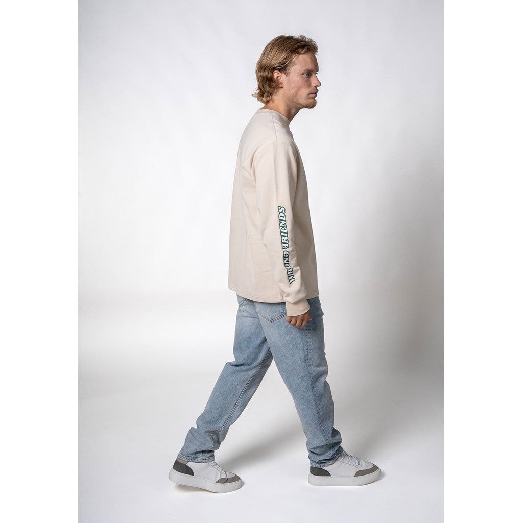 WRONG FRIENDS BELLINGHAM LONGSLEEVE LONGSLEEVES SAND