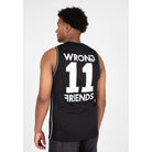 WRONG FRIENDS BROOKLYN BASKETBALL SHIRT T-SHIRTS BLACK