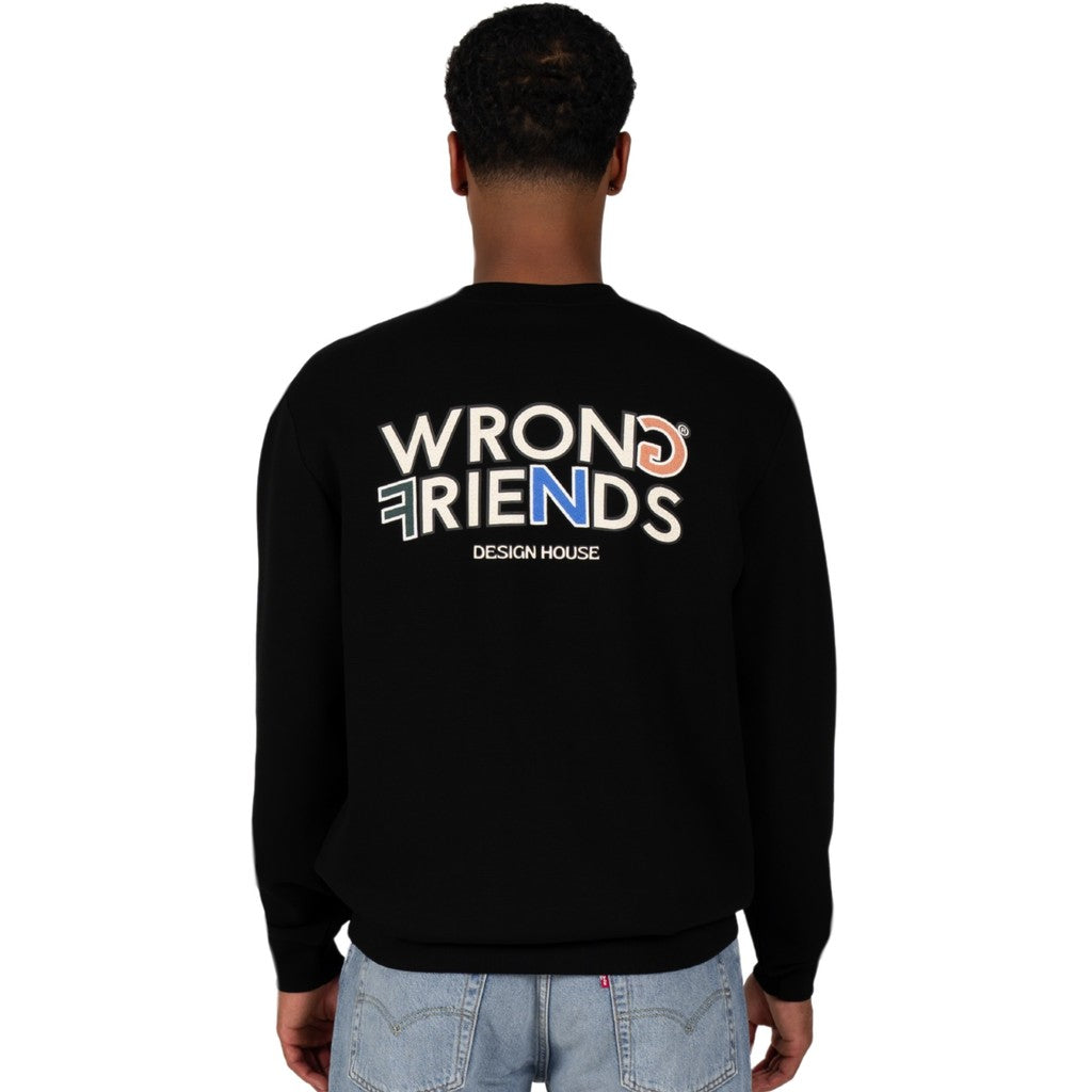 WRONG FRIENDS BROOKS SWEATER SWEATERS BLACK