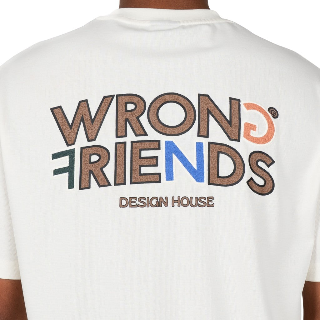 WRONG FRIENDS BROOKS T-SHIRT T-SHIRTS BEIGE