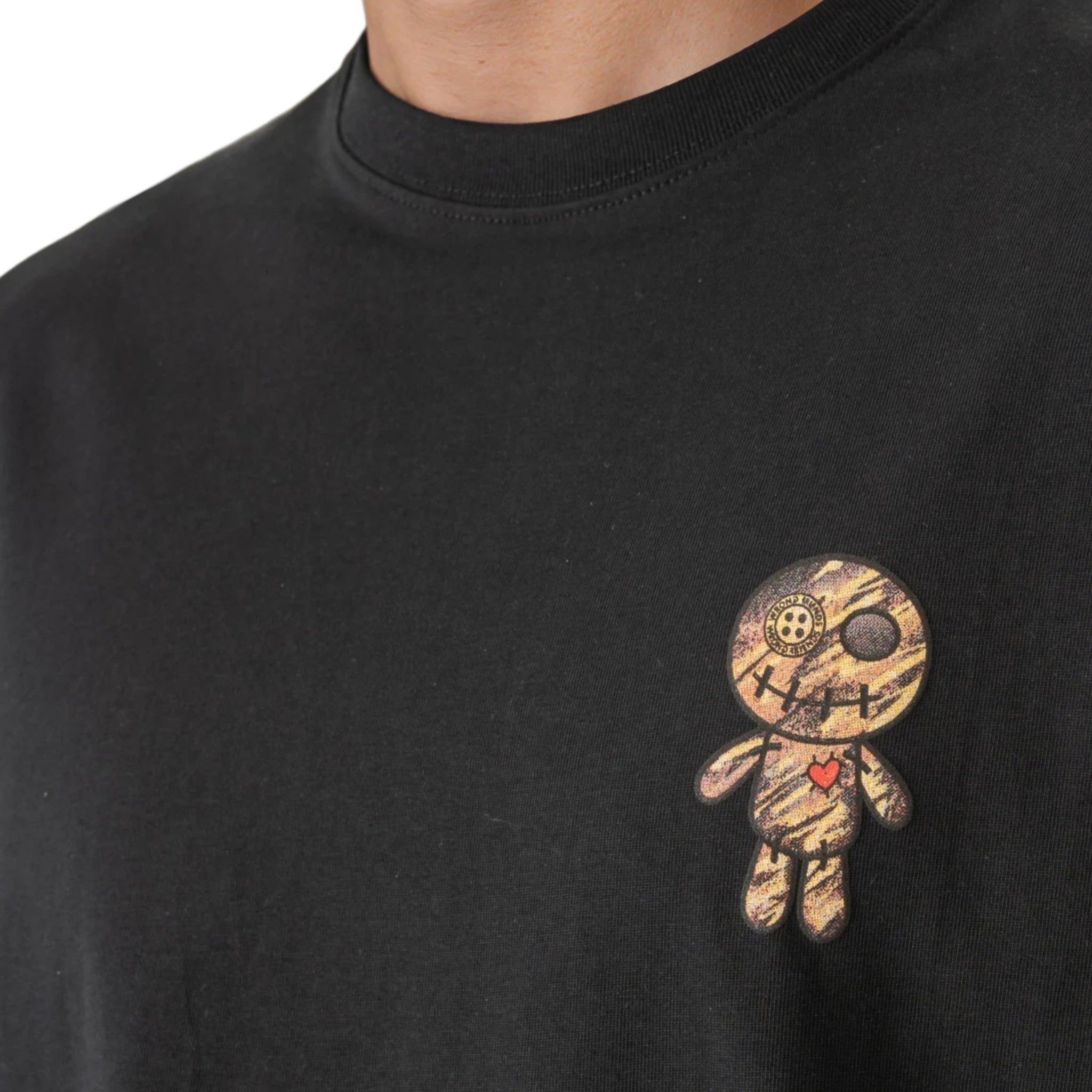WRONG FRIENDS CABRI T-SHIRT T-SHIRTS BLACK