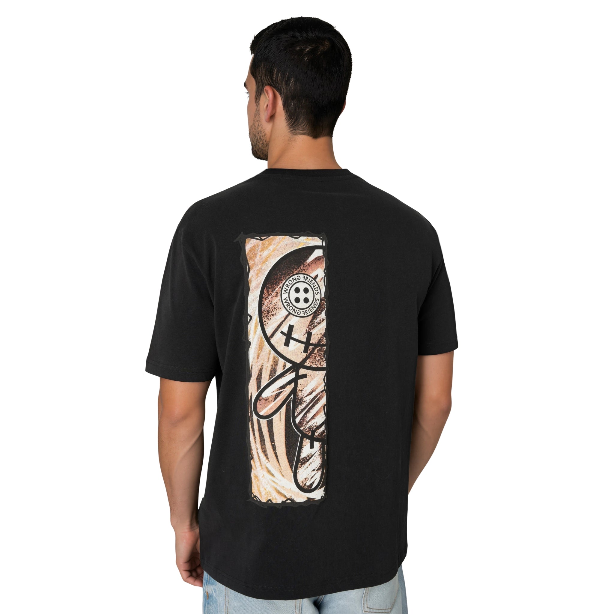 WRONG FRIENDS CABRI T-SHIRT T-SHIRTS BLACK