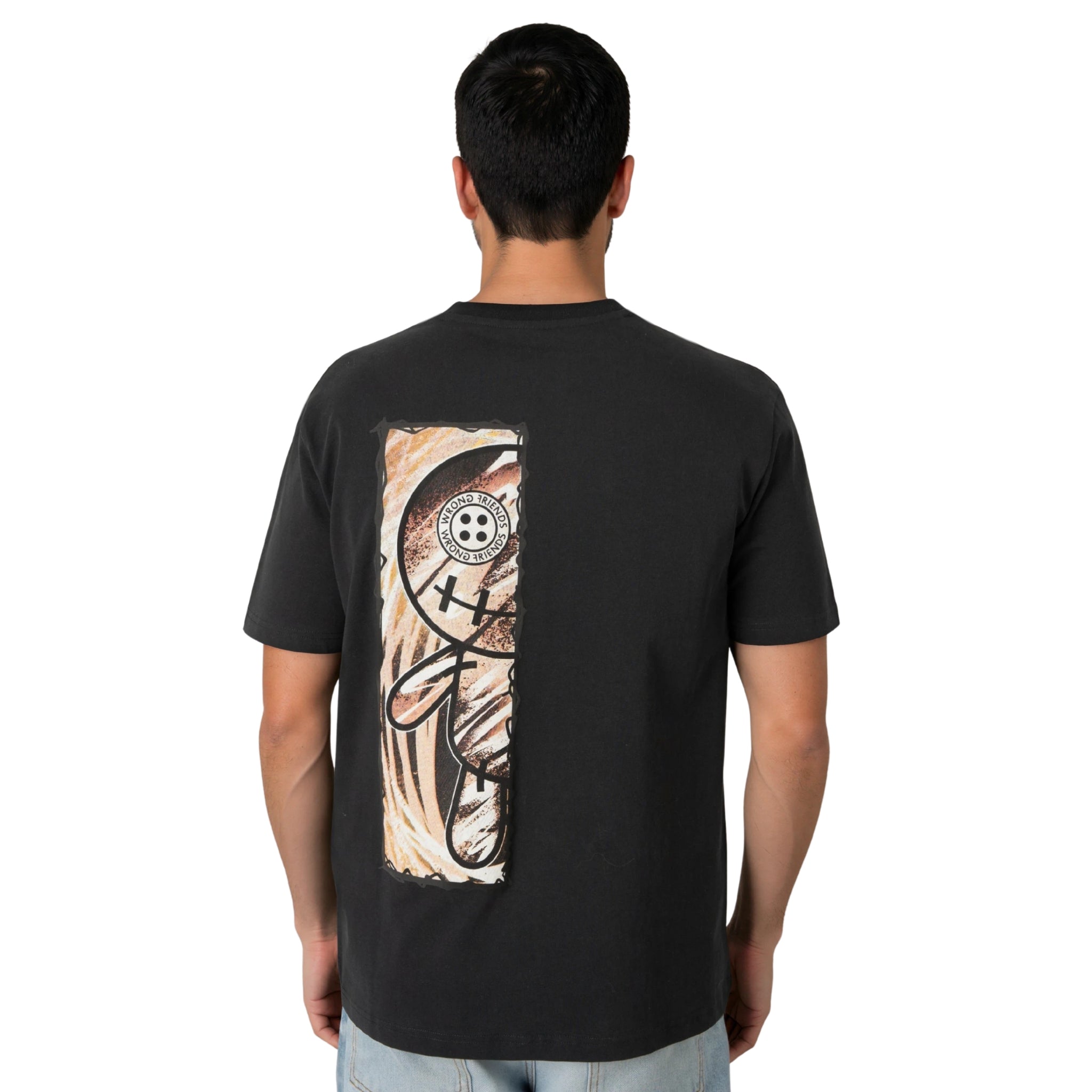 WRONG FRIENDS CABRI T-SHIRT T-SHIRTS BLACK