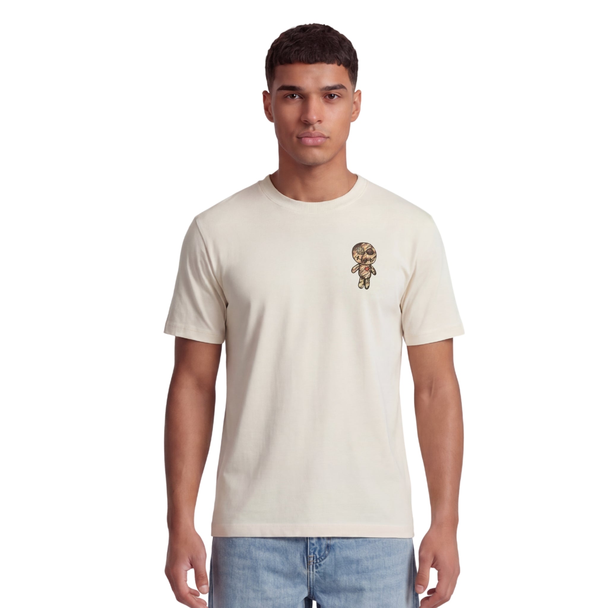 WRONG FRIENDS CABRI T-SHIRT T-SHIRTS COCONUT WHITE